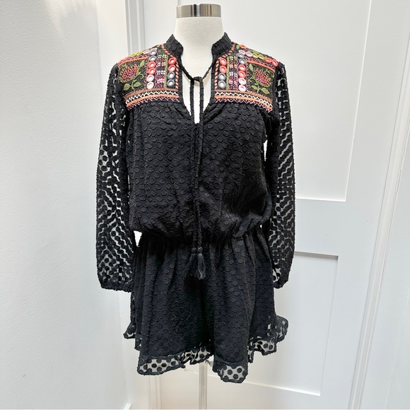 ANTHROPOLOGIE Evensong Embroidered Romper
by Harlyn - Picture 4 of 14